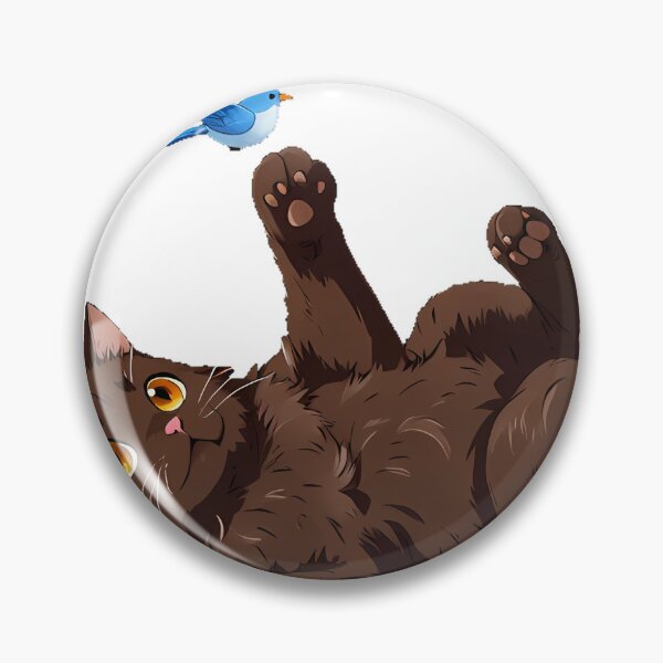 Item preview, Chantilly Cat with Feather Mobile designed and sold by pumsquare.