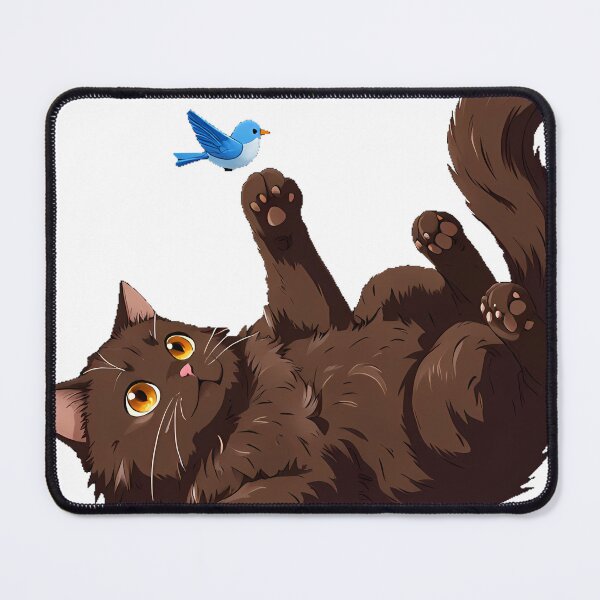 Item preview, Chantilly Cat with Feather Mobile designed and sold by pumsquare.