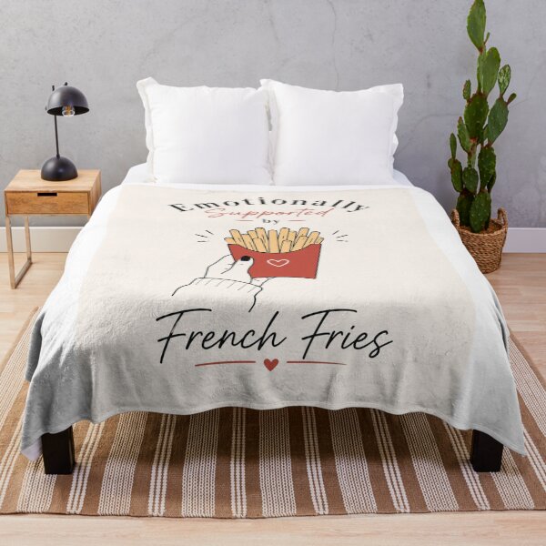 Item preview, Emotionally Supported by French Fries designed and sold by Side Quest Co..