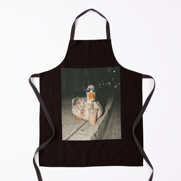 Item preview, Cool Duck with Iced Coffee designed and sold by cosettacir6382.