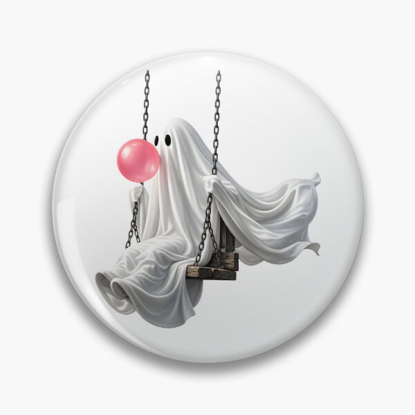 Item preview, Funny Ghost On Swing designed and sold by hesotendes.