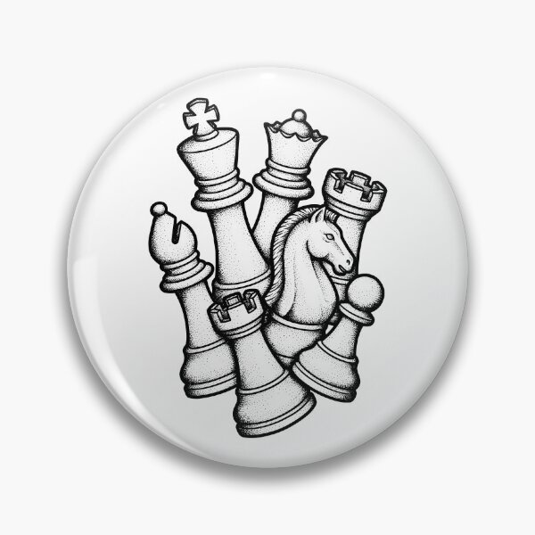 Item preview, Chess Lover Pieces Vintage Player Ready To Play designed and sold by GrandeDuc.
