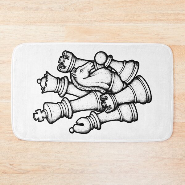Item preview, Chess Lover Pieces Vintage Player Ready To Play designed and sold by GrandeDuc.