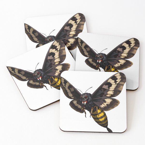 Item preview, Gothic Death's-Head Hawkmoth with Fangs designed and sold by IllumeInk.