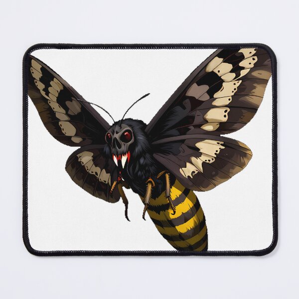 Item preview, Gothic Death's-Head Hawkmoth with Fangs designed and sold by IllumeInk.