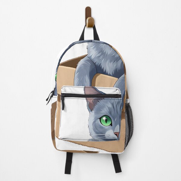 Item preview, Russian Blue with Cardboard Box designed and sold by pumsquare.