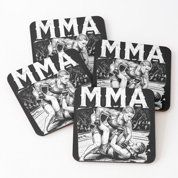 Item preview, Gritty Female MMA Grappling Sketch designed and sold by WhimsyWephy.