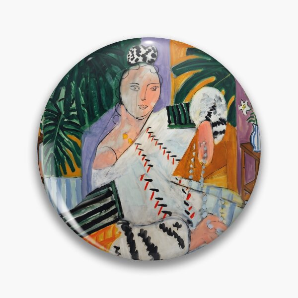 Item preview, Woman With Necklace by Henri Matisse designed and sold by Erlin Rudho.