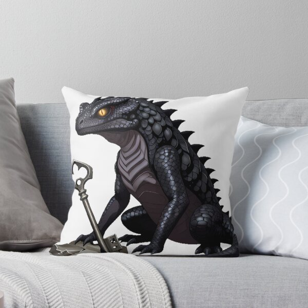 Item preview, Gothic Lizard with Crypt Key designed and sold by IllumeInk.