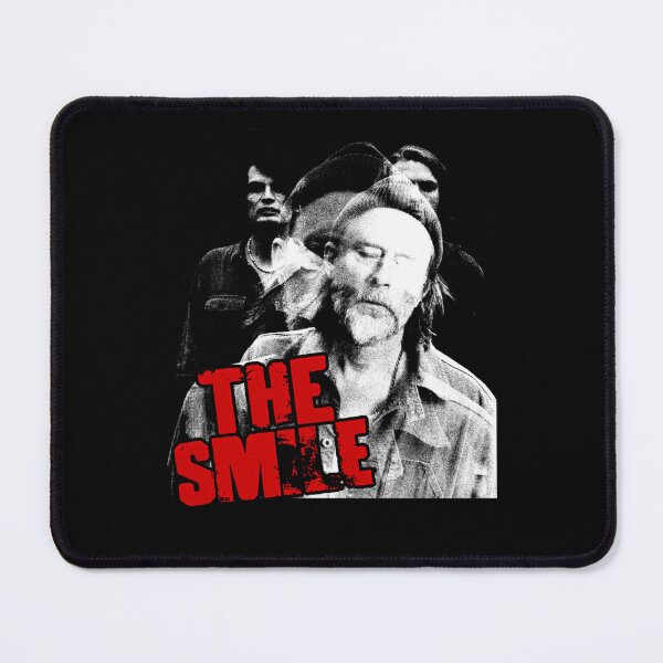Item preview, Black White Trio Band Portrait Red Block Letter Text designed and sold by IkonixArt.