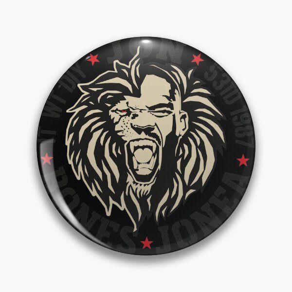 Item preview, Jon Bones Jones Lion King of the Cage designed and sold by WhimsyWephy.