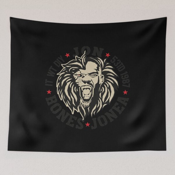 Item preview, Jon Bones Jones Lion King of the Cage designed and sold by WhimsyWephy.