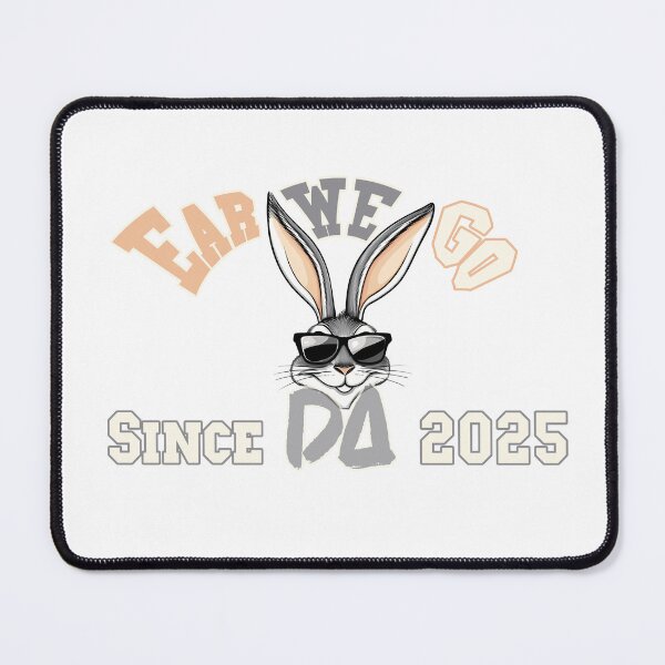 Item preview, Ear We Go Vintage Varsity Mascot Cool Bunny Sunglasses Athletic College Graphic designed and sold by DesignArtist.ia.