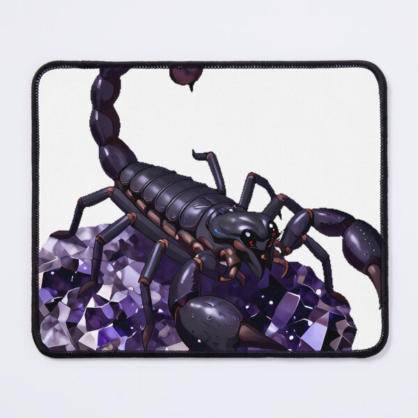 Item preview, Gothic Scorpion with Amethyst Crystal designed and sold by IllumeInk.