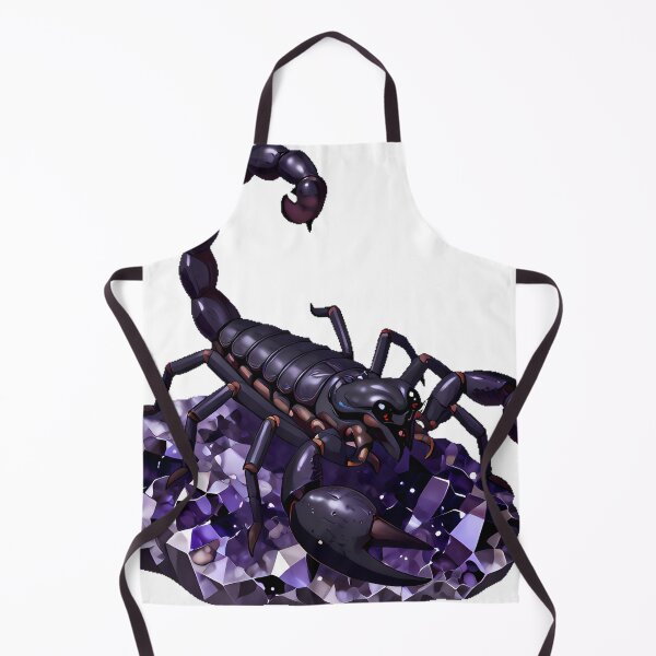 Item preview, Gothic Scorpion with Amethyst Crystal designed and sold by IllumeInk.