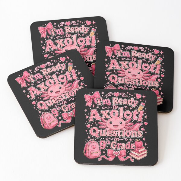 Item preview, I'm Ready to Axolotl Questions in 9th Grade Cute Back to School designed and sold by THREE LITTLE BEANS.