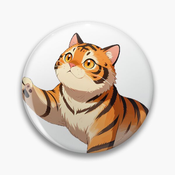 Item preview, Toyger Cat with Feather Wheel designed and sold by pumsquare.