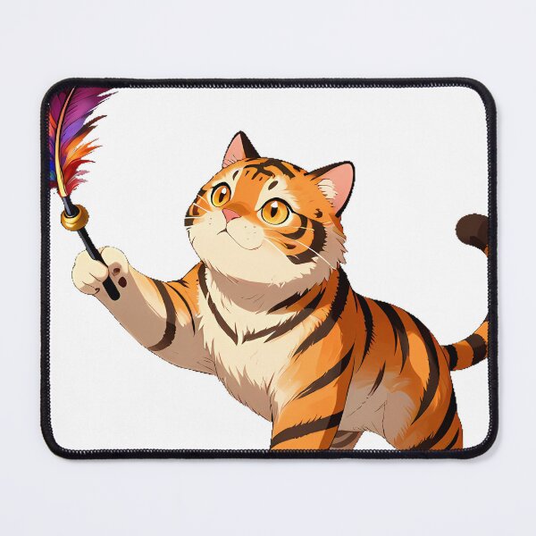 Item preview, Toyger Cat with Feather Wheel designed and sold by pumsquare.