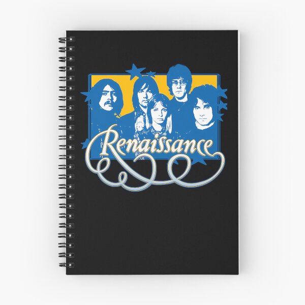 Item preview, Blue Five Member Band Portrait Yellow Background Blue Stars Frame designed and sold by IkonixArt.