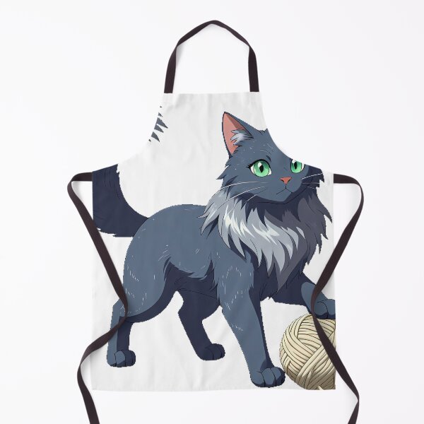 Item preview, Nebelung Cat with Knit Ball designed and sold by pumsquare.