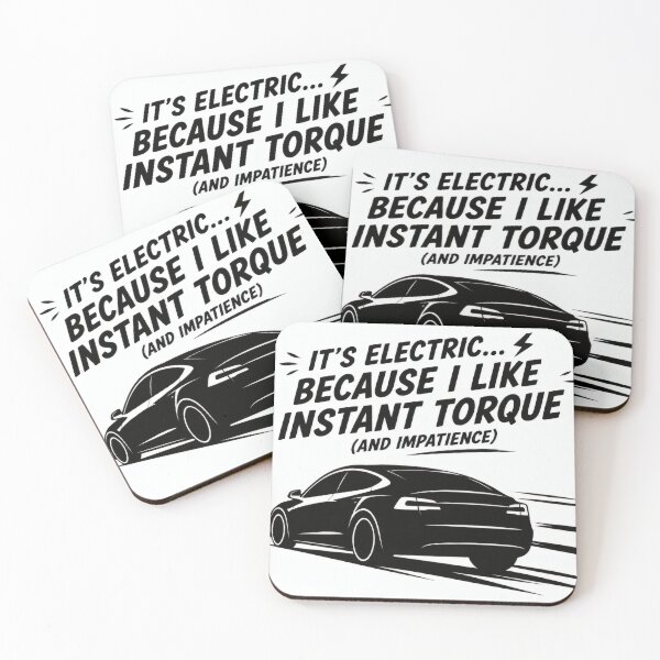 Item preview, Cita motivacional sobre vehículos eléctricos designed and sold by ChargedShapes.