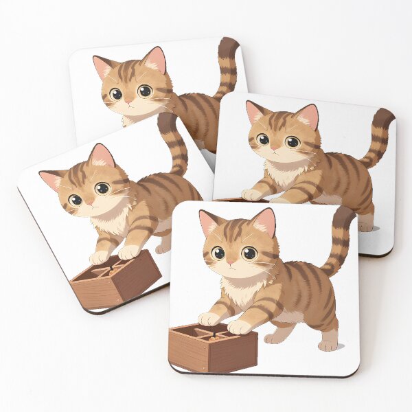 Item preview, Munchkin Cat with Treat Puzzle designed and sold by pumsquare.