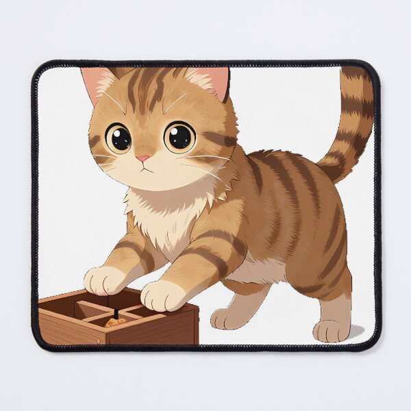 Item preview, Munchkin Cat with Treat Puzzle designed and sold by pumsquare.