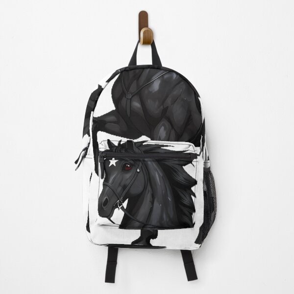 Item preview, Gothic Black Horse with Phantom Rider designed and sold by IllumeInk.