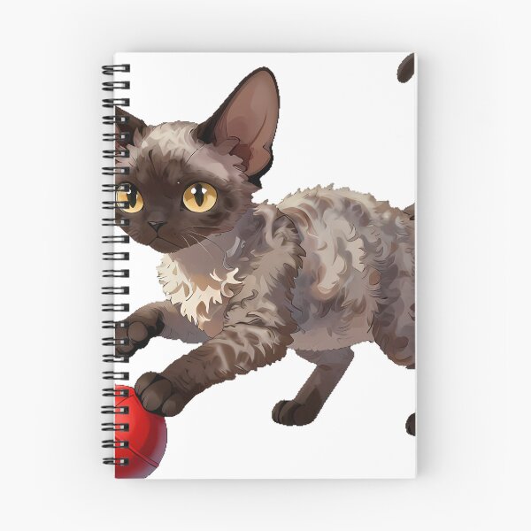 Item preview, Devon Rex with Bell Ball designed and sold by pumsquare.