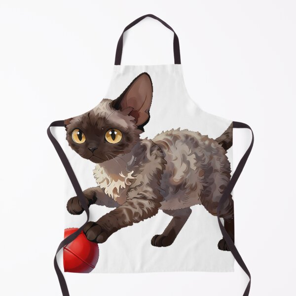 Item preview, Devon Rex with Bell Ball designed and sold by pumsquare.