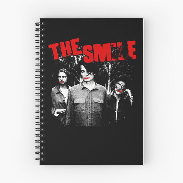 Item preview, lack White Band Trio Red Drawn Smile Details Header designed and sold by IkonixArt.