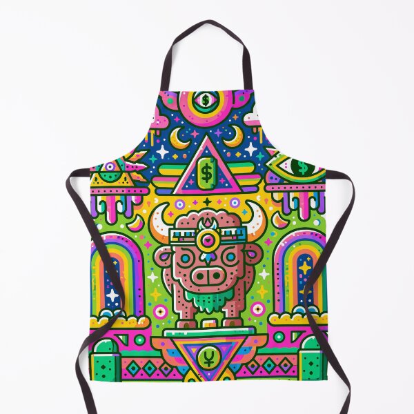 Item preview, Rainbow Crypto Shrine — Psychedelic Wealth Totem designed and sold by Romgora.