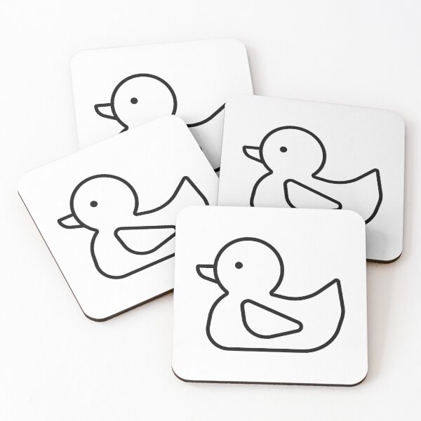Item preview, A Simple Duck (Dark) designed and sold by Joacim Eldre.