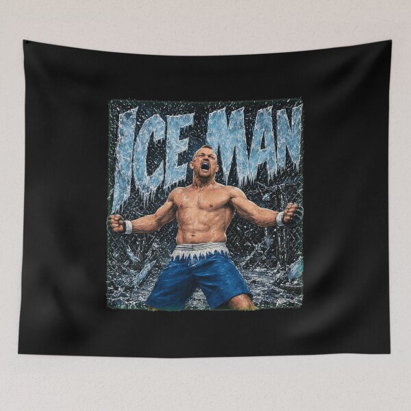 Item preview, Iceman Fighter Vintage Retro MMA  designed and sold by Inkirra.