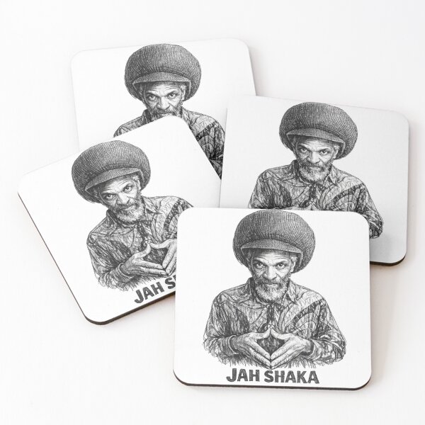 Item preview, Jah Shaka – Pencil Sketch Tribute designed and sold by MAMPYBASS.