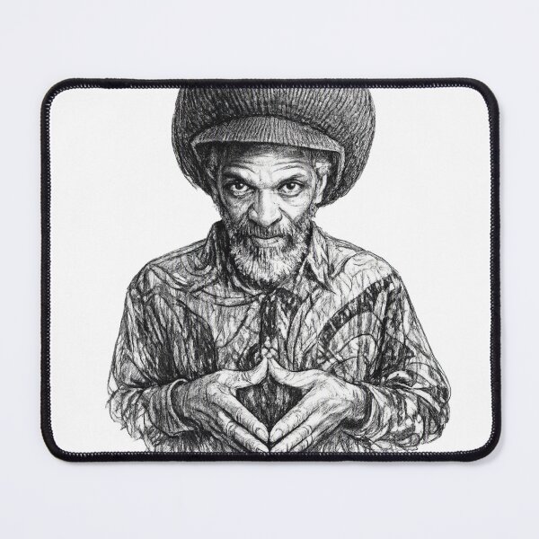 Item preview, Jah Shaka – Pencil Sketch Tribute designed and sold by MAMPYBASS.