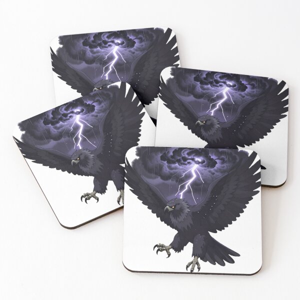 Item preview, Gothic Eagle with Storm Cloud designed and sold by IllumeInk.