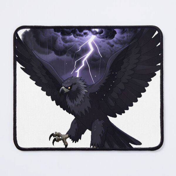 Item preview, Gothic Eagle with Storm Cloud designed and sold by IllumeInk.