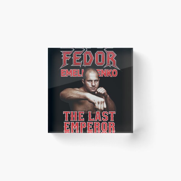 Item preview, Fedor Emelianenko The Last Emperor MMA Legend designed and sold by Inkirra.