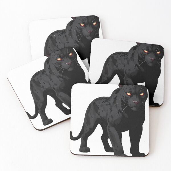 Item preview, Gothic Panther with Blood Drops designed and sold by IllumeInk.