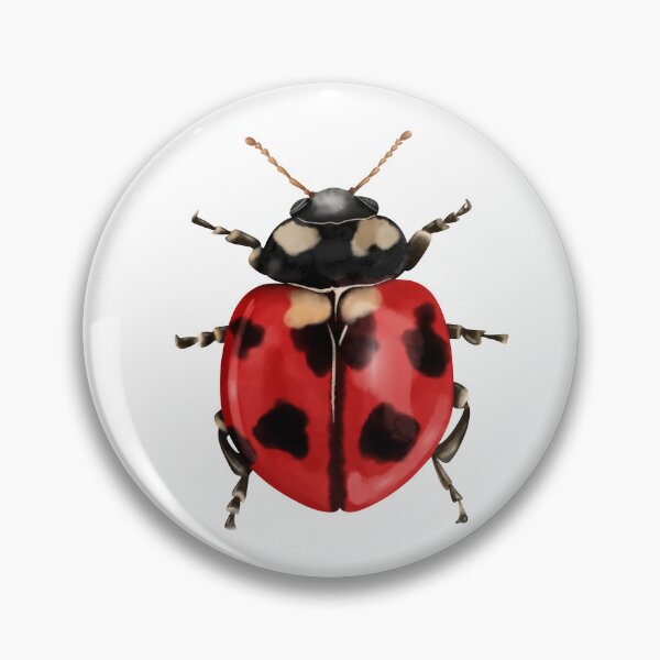 Item preview, Lady bug designed and sold by Pink-Poison-Ink.