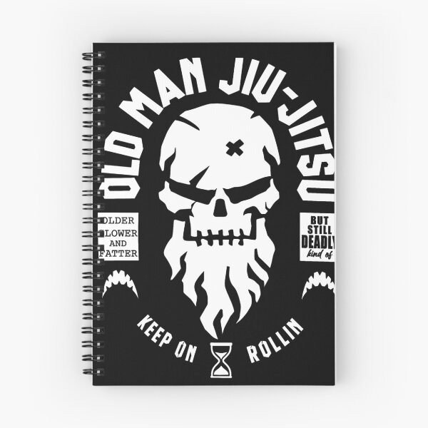 Item preview, Old Man Jiu-Jitsu Bearded Skull Grappling designed and sold by Inkirra.