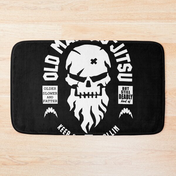 Item preview, Old Man Jiu-Jitsu Bearded Skull Grappling designed and sold by Inkirra.