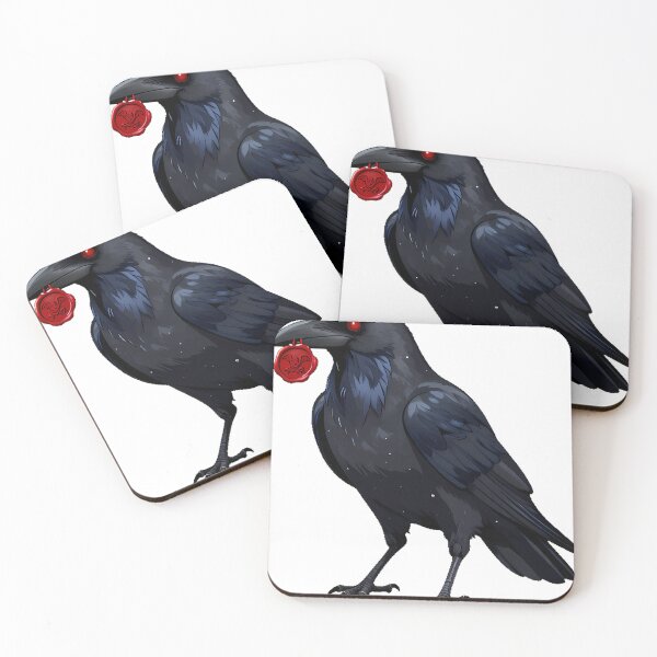 Item preview, Gothic Crow with Wax Seal designed and sold by IllumeInk.