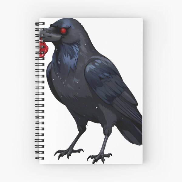 Item preview, Gothic Crow with Wax Seal designed and sold by IllumeInk.