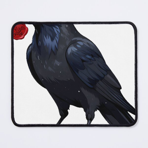 Item preview, Gothic Crow with Wax Seal designed and sold by IllumeInk.