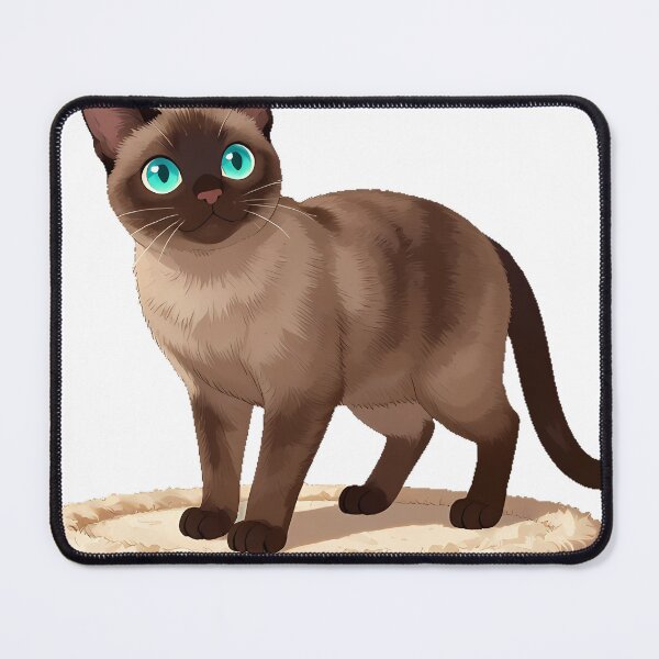 Item preview, Tonkinese with Cat Tower designed and sold by pumsquare.