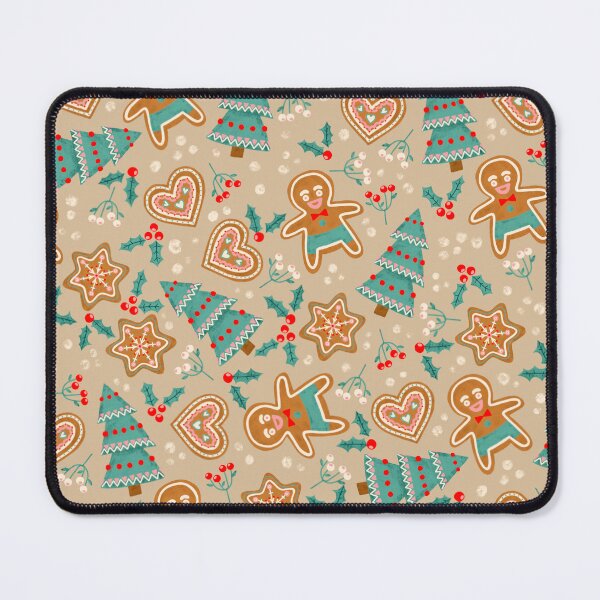 Item preview, L Celebrate the holidays with this charming gingerbread man Christmas designed and sold by DropRomance.