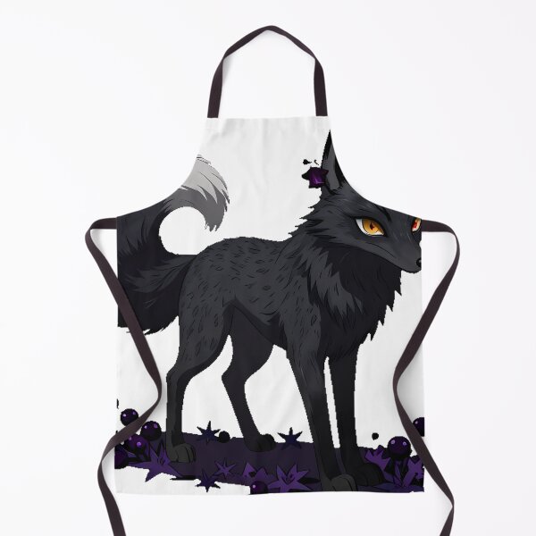 Item preview, Gothic Black Fox with Nightshade designed and sold by IllumeInk.