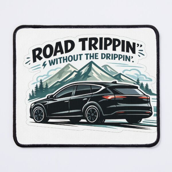 Item preview, Electric SUV Silhouette Motivational Quote designed and sold by ChargedShapes.